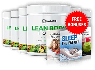 Nagano Lean Body Tonic bottle with bonus